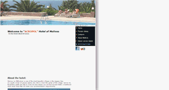 Desktop Screenshot of acropol-hotel.com